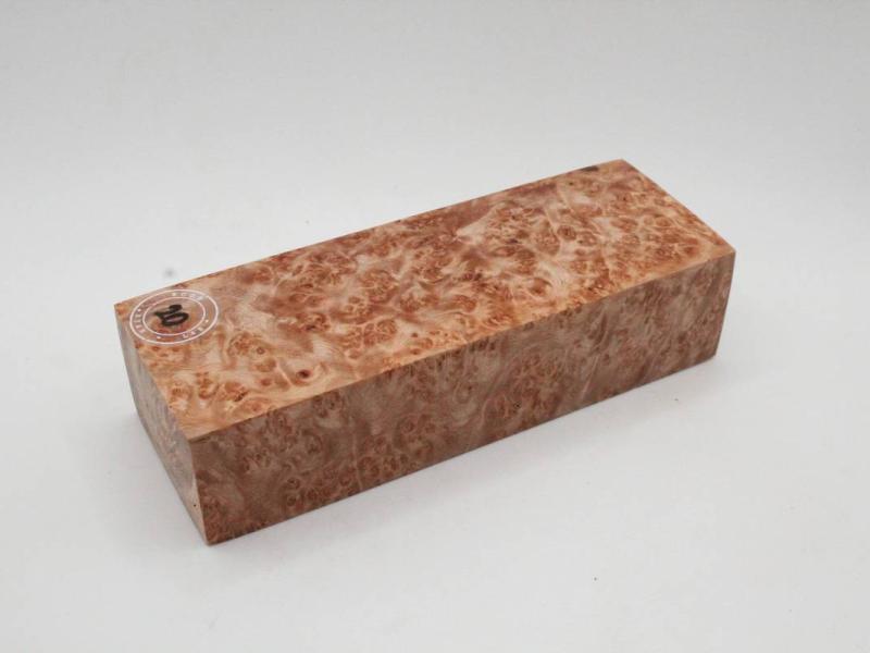 Брусок Кап Клена копчений стабілізований - Stab Wood Lab - 20