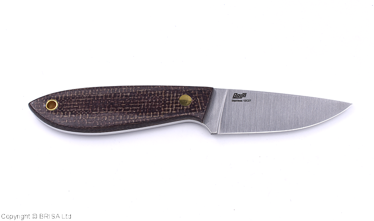 Ніж BRISA Bobtail 80/Bison Micarta