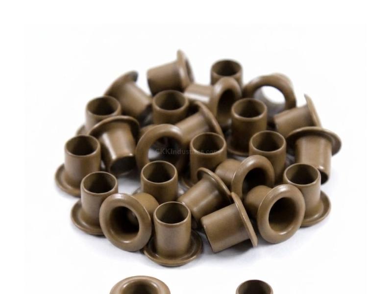 Люверси для Кайдексу 8/10 мм - 1/4" (6,3 мм), Coyote-Brown (10 шт.)