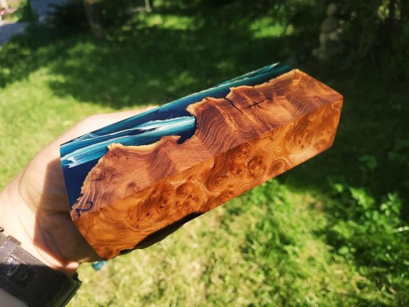 Брусок Гібрид (Sapphire Wood - Leaves) - №2