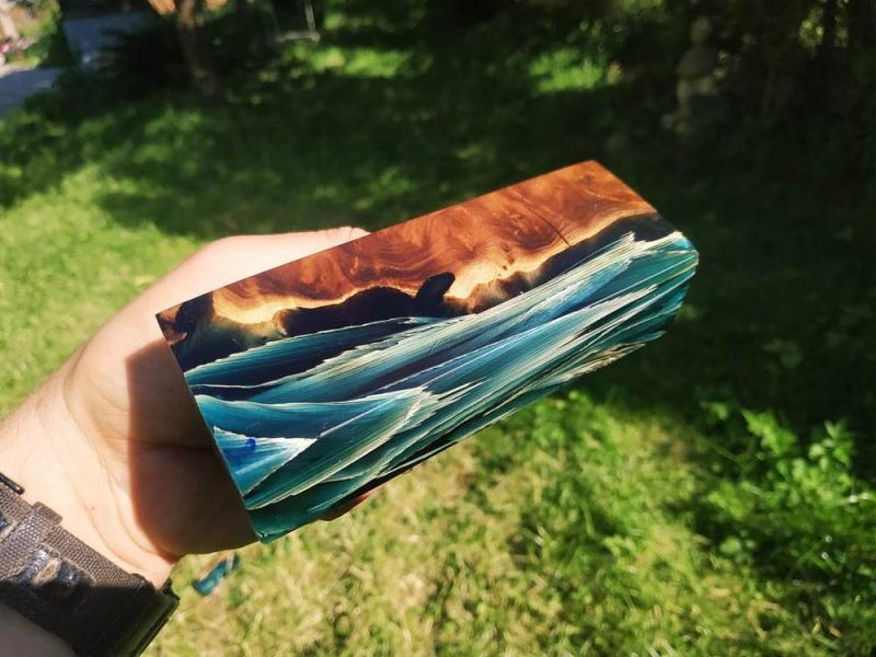 Брусок Гібрид (Sapphire Wood - Leaves) - №2