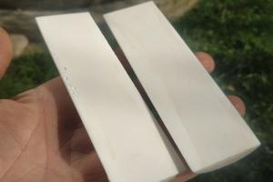 Накладки з верблюжої кістки - Білі - Радіальні