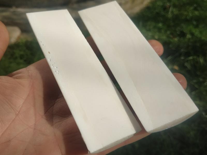 Накладки з верблюжої кістки - Білі - Радіальні