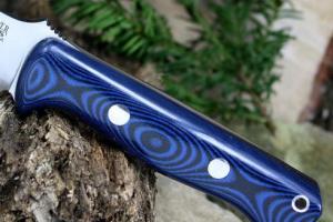 G-10 Blue/Black 1x1 (5 мм) - 125мм.