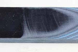 G-10 Blue/Black 1x1 (5 мм) - 125мм.