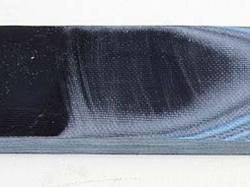 G-10 Blue/Black 1x1 (5 мм) - 125мм.