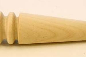 Інструмент для полірування торця шкіри - Бук