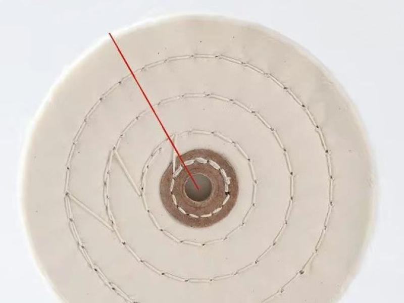 Круг мусліновий Білий 150х50 зі шкіряним центром (Китай)