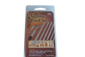 Набір штампів для тиснення по шкірі (6 штук)