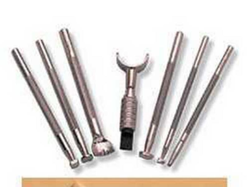 Набір штампів для тиснення по шкірі (6 штук)