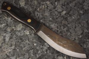 Ніж EnZo Nessmuk 125/Black-Red G-10