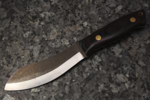 Ніж EnZo Nessmuk 125/Black-Red G-10