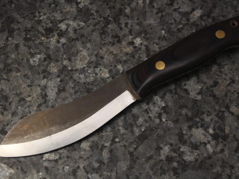 Ніж EnZo Nessmuk 125/Black-Red G-10