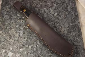 Ніж EnZo Nessmuk 125/Black-Red G-10