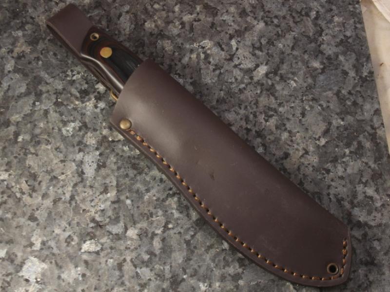 Ніж EnZo Nessmuk 125/Black-Red G-10