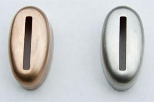 Оковка 40 х 21 латунь