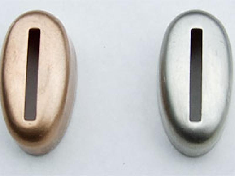 Оковка 40 х 21 латунь