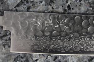 Santoku SS Damascus 180