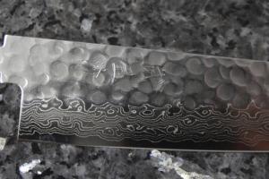 Santoku SS Damascus 180
