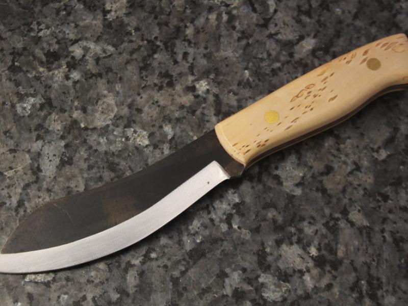 Ніж EnZo Nessmuk 125 - Карельска береза