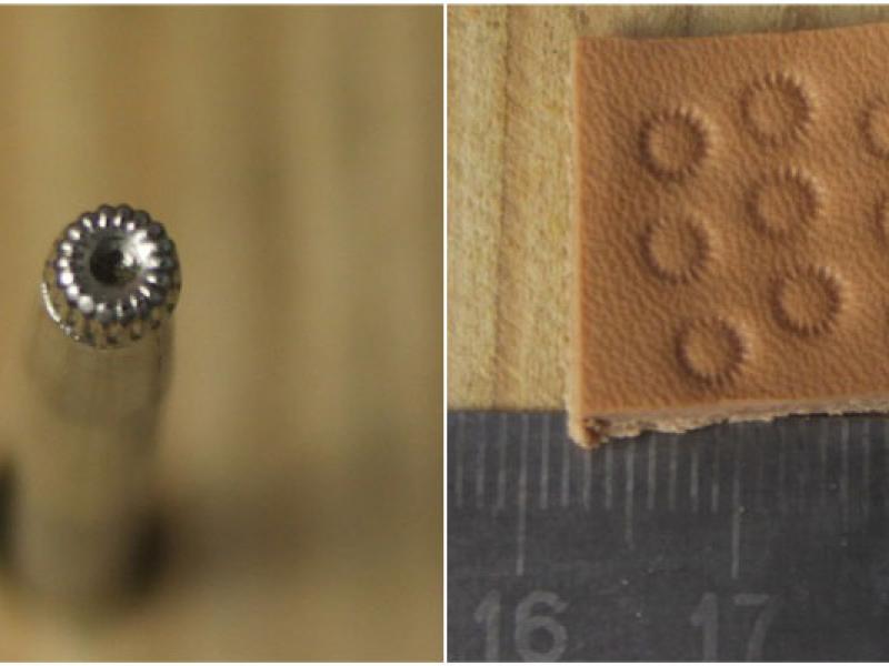 Штамп для шкіри №17