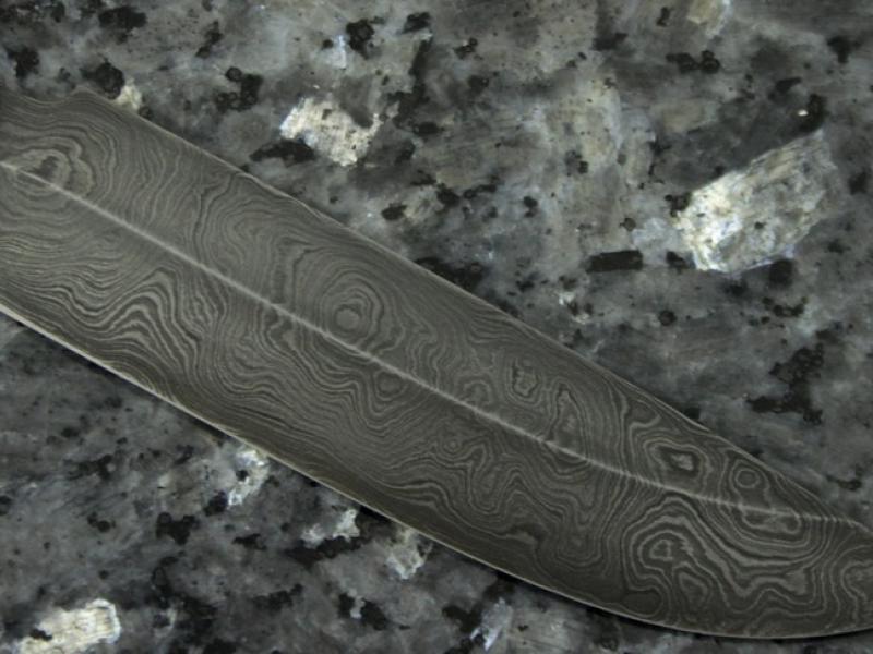 Клинок "Кузні Петра" (Федоряки) "Скандинав" 100 (Дамаск)