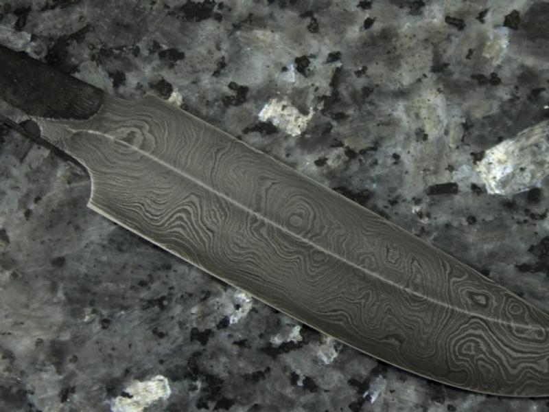 Клинок "Кузні Петра" (Федоряки) "Скандинав" 100 (Дамаск)