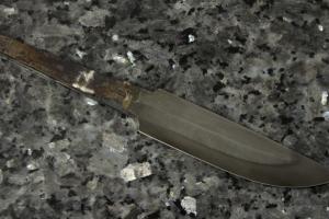 Клинок "Кузні Петра" (Федоряки) "Скандинав" 100 (9ХС) - Зонне гартування.