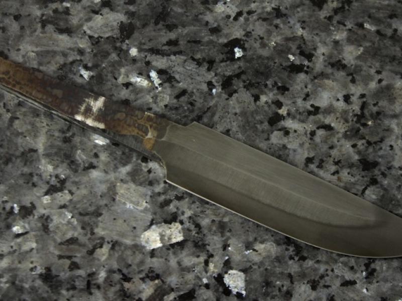 Клинок "Кузні Петра" (Федоряки) "Скандинав" 100 (9ХС) - Зонне гартування.