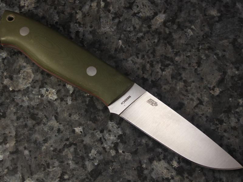 Ніж EnZo Trapper 95 N690Co F/Olive G10