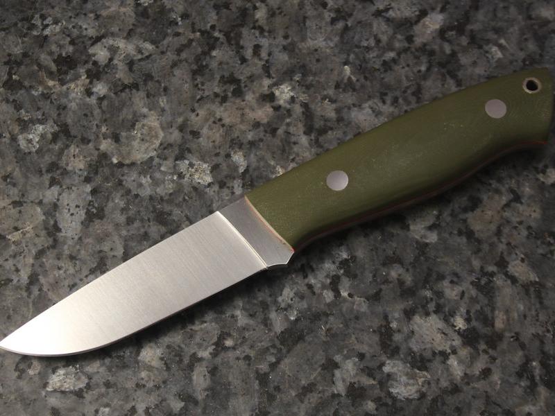 Ніж EnZo Trapper 95 N690Co F/Olive G10