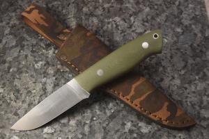 Ніж EnZo Trapper 95 N690Co F/Olive G10