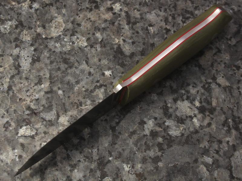 Ніж EnZo Trapper 95 N690Co F/Olive G10