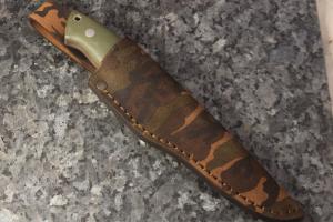 Ніж EnZo Trapper 95 N690Co F/Olive G10