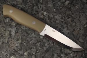 Ніж EnZo Trapper 95 N690Co Sc/Tan G-10