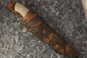 Ніж EnZo Trapper 95 N690Co Sc/Tan G-10