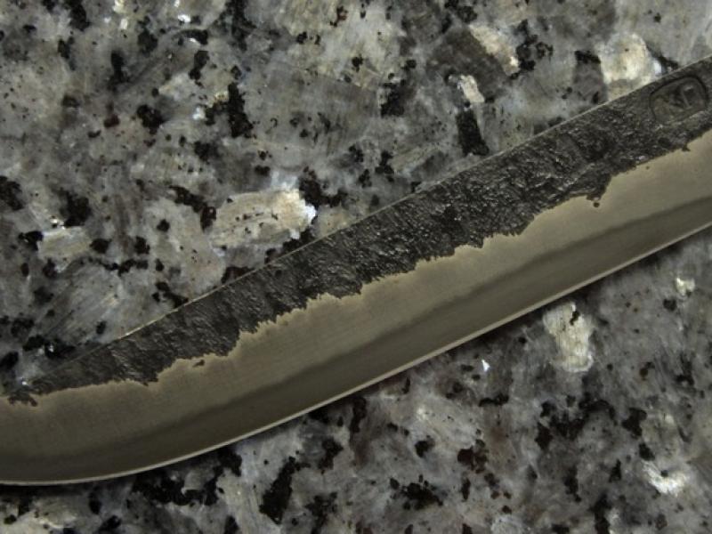 Клинок "Кузні Петра" (Федоряки) "Етнік" 125 (9ХС) - з кованиною.