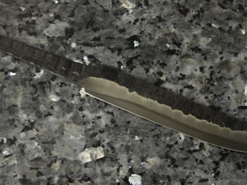 Клинок "Кузні Петра" (Федоряки) "Етнік" 125 (9ХС) - з кованиною.