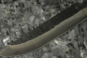 Клинок "Кузні Петра" (Федоряки) "Норд" 125 (9ХС) - з кованиною.