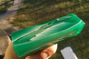 Брусок "Sapphire Naturals Leaves" - Темно-Зелений