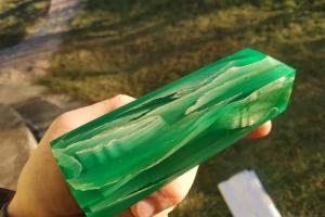 Брусок "Sapphire Naturals Leaves" - Темно-Зелений