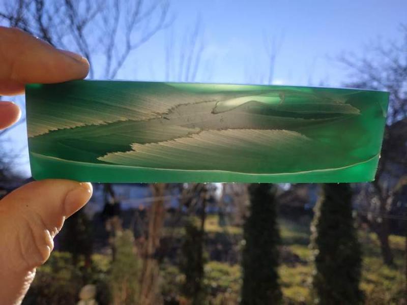 Брусок "Sapphire Naturals Leaves" - Темно-Зелений