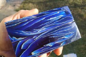 Накладки "Sapphire Naturals Leaves" - Синій