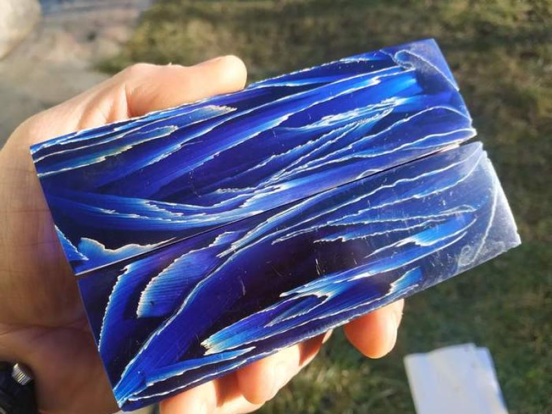 Накладки "Sapphire Naturals Leaves" - Синій