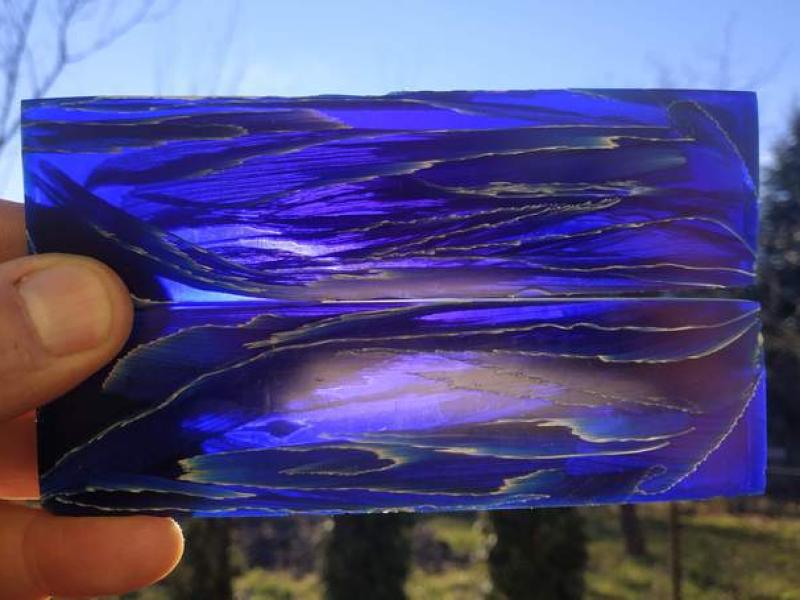 Накладки "Sapphire Naturals Leaves" - Синій