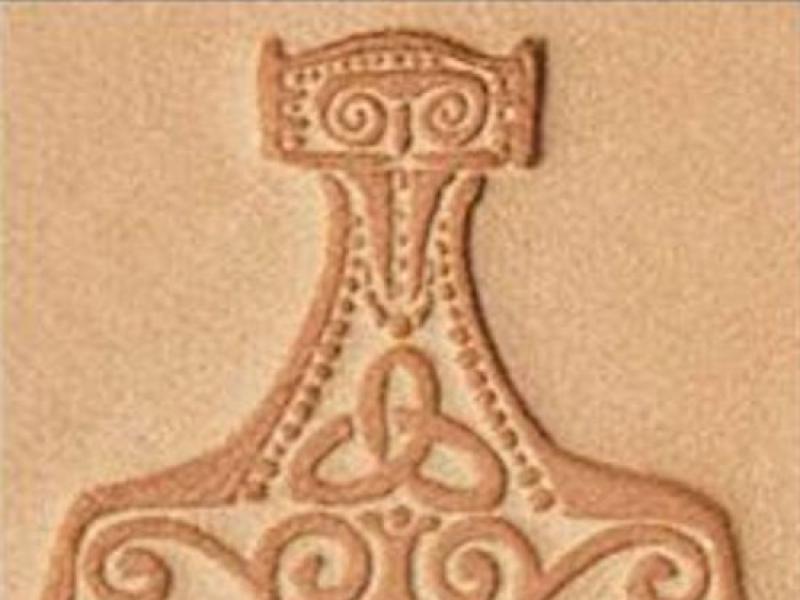 3D-Штамп для Шкіри - Молот Тора