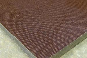 Micarta Canvas Legacy Brown - 9 мм (125 х 300 мм.)