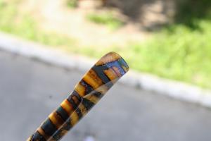 Ніж - "Смугастий" 140 - 95Х18/Бивень Мамонта