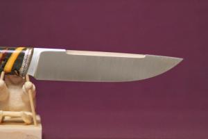 Ніж - "Смугастий" 140 - 95Х18/Бивень Мамонта