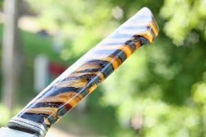 Ніж - "Смугастий" 140 - 95Х18/Бивень Мамонта